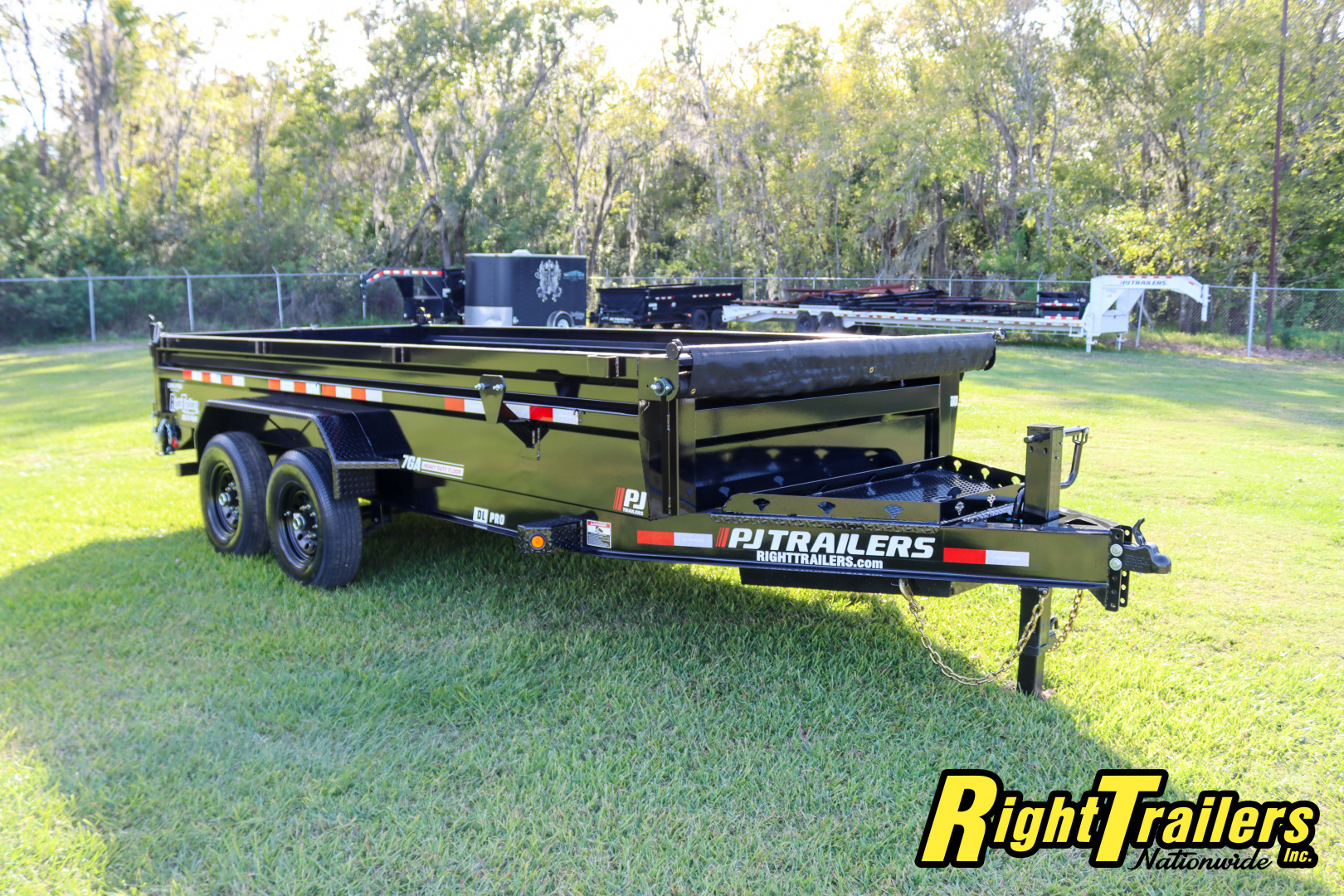 New 2026 7X16 PJ Dump Trailer