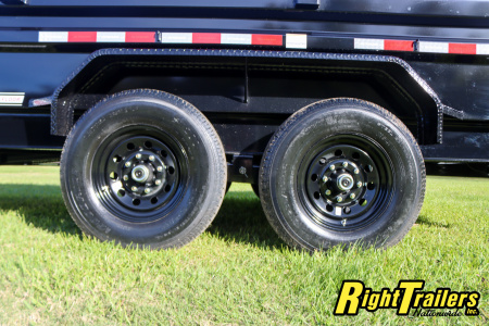 New 2026 7X16 PJ Dump Trailer