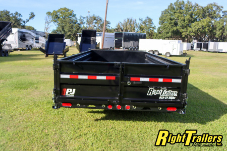 New 2026 7X16 PJ Dump Trailer