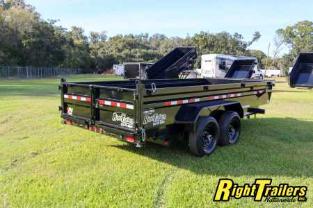 New 2026 7X16 PJ Dump Trailer