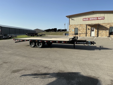 2025 PJ 102"x22' Deckover Hydraulic Tilt Trailer – T8
