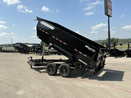 2026 PJ 83"x14' BP Tandem Axle Low Pro Telescopic Dump w/ 48" Sides - DT