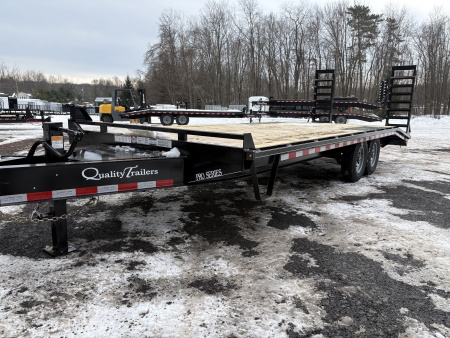 New 2026 Quality Trailers 16K 23' Deck Over Deckover Trailer