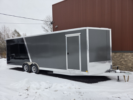 New 2025 CANADIAN MADE All Aluminum 24' Custom Car Hauler Car / Racing Trailer