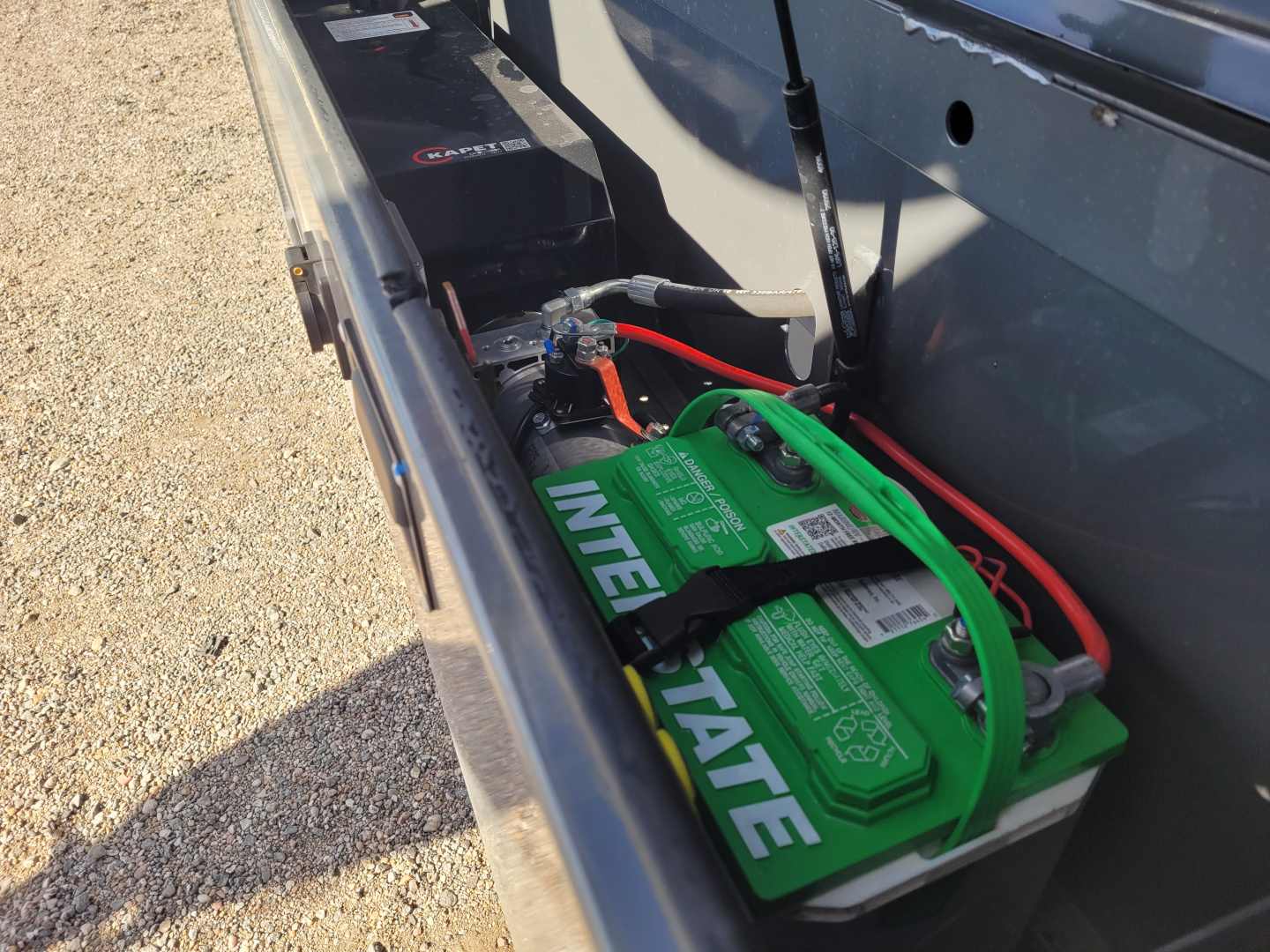 New 2026 Buckshot 83"x14' Telescopic Gooseneck Dump Trailer W/3' Sides/8KAxles