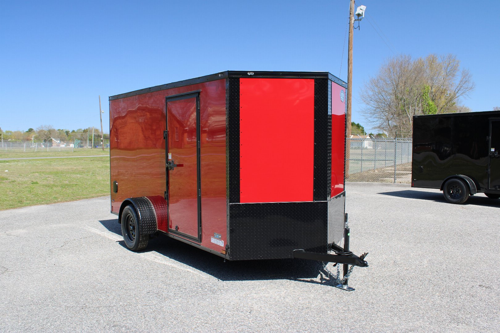 New 2026 Anvil 6X12 w/ Black Out Pkg, Extra Height, & Ramp Cargo / Enclosed Trailer