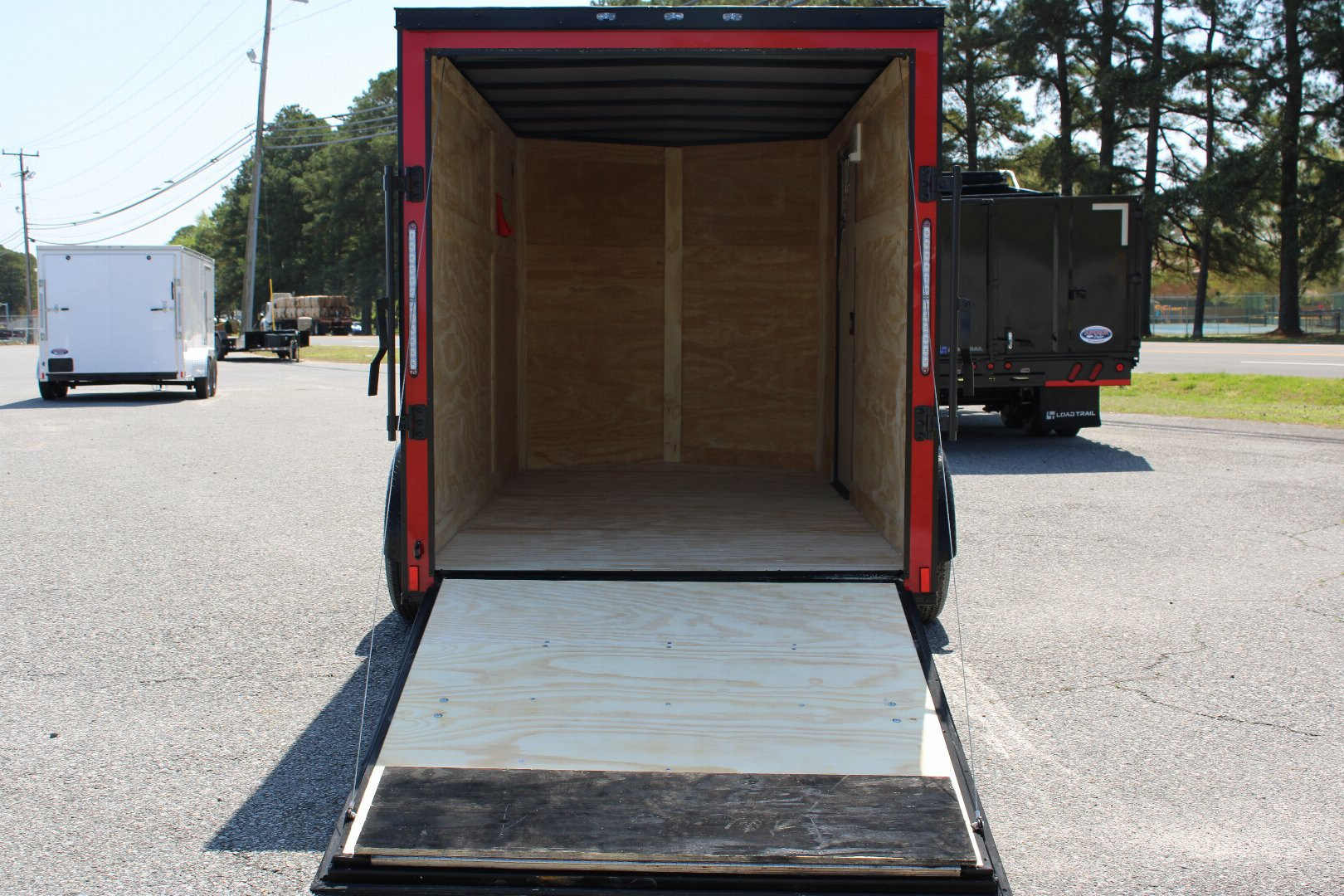 New 2026 Anvil 6X12 w/ Black Out Pkg, Extra Height, & Ramp Cargo / Enclosed Trailer