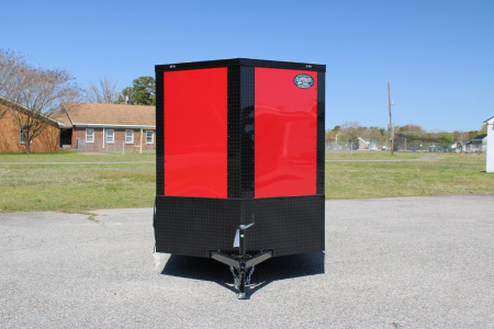 New 2026 Anvil 6X12 w/ Black Out Pkg, Extra Height, & Ramp Cargo / Enclosed Trailer
