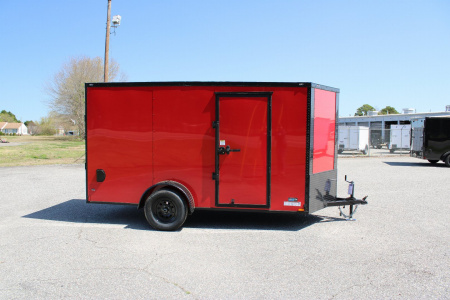New 2026 Anvil 6X12 w/ Black Out Pkg, Extra Height, & Ramp Cargo / Enclosed Trailer