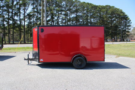 New 2026 Anvil 6X12 w/ Black Out Pkg, Extra Height, & Ramp Cargo / Enclosed Trailer
