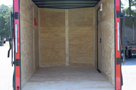 New 2026 Anvil 6X12 w/ Black Out Pkg, Extra Height, & Ramp Cargo / Enclosed Trailer