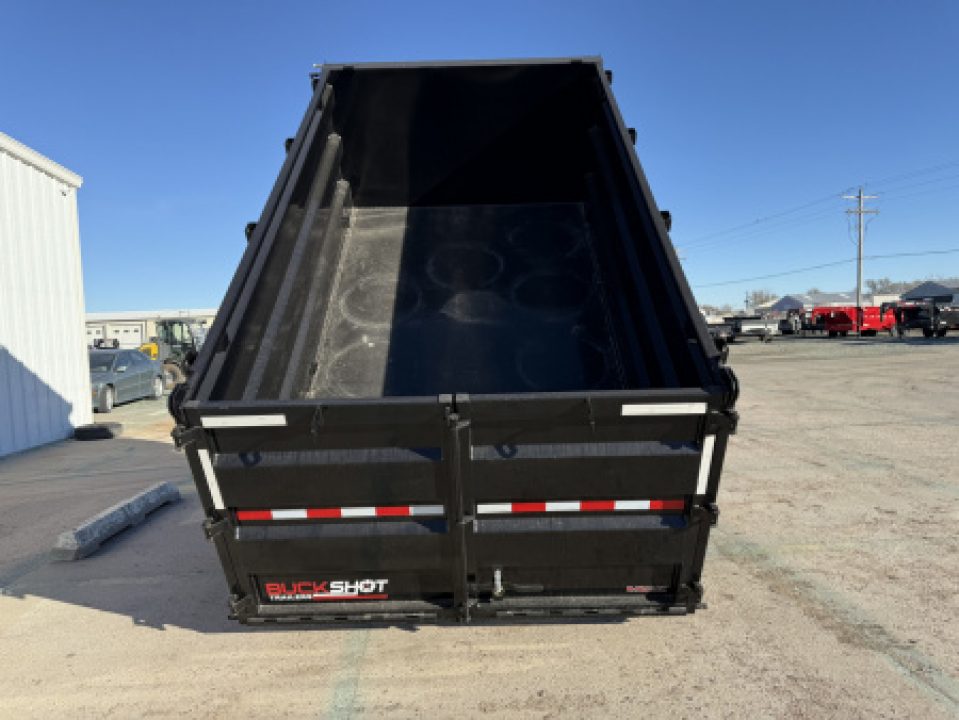 New 2025 Buckshot MFG 12'X83"X 48" Dump Trailer