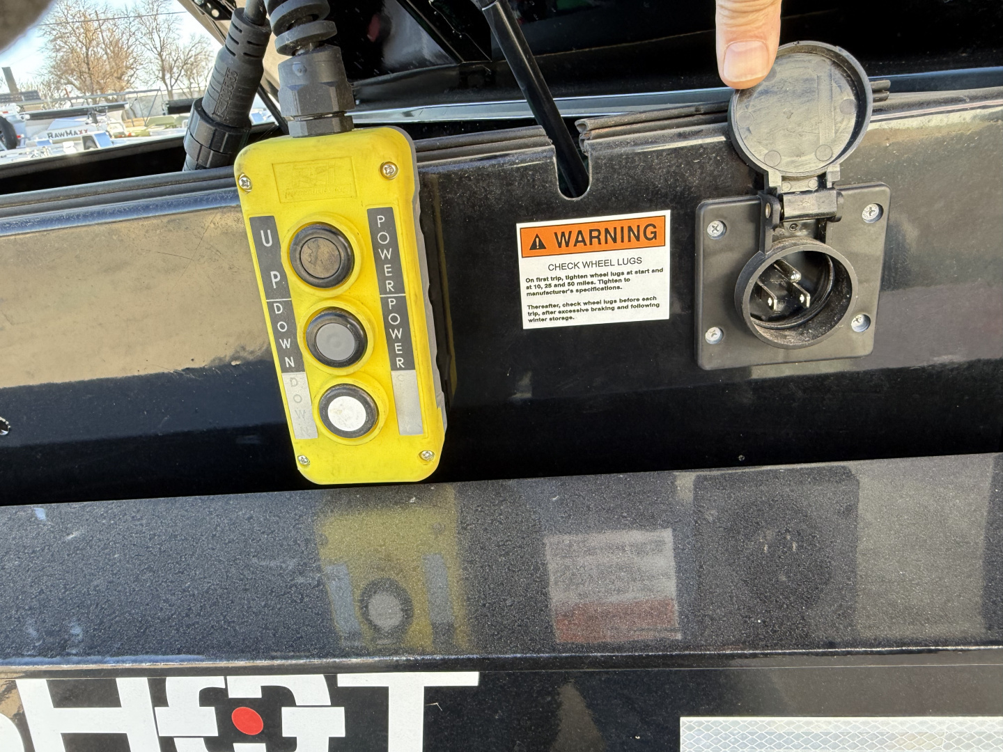 New 2025 Buckshot MFG 12'X83"X 48" Dump Trailer