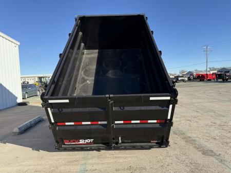 New 2025 Buckshot MFG 12'X83"X 48" Dump Trailer