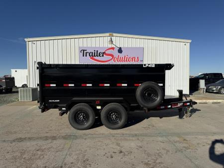New 2025 Buckshot MFG 12'X83"X 48" Dump Trailer