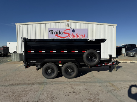 New 2025 Buckshot MFG 12'X83"X 48" Dump Trailer