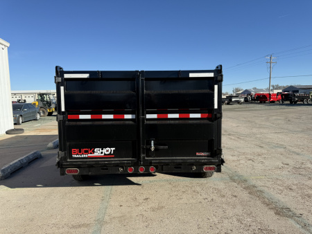 New 2025 Buckshot MFG 12'X83"X 48" Dump Trailer