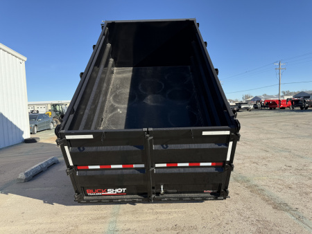New 2025 Buckshot MFG 12'X83"X 48" Dump Trailer