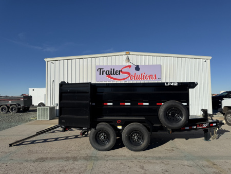 New 2025 Buckshot MFG 12' X 83  X 48  Sides Dump Trailer