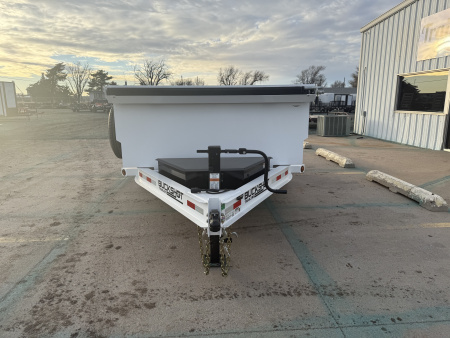 New 2025 Buckshot MFG 14' X 83" X 36" Sides Dump Trailer
