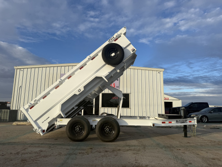 New 2025 Buckshot MFG 14' X 83" X 36" Sides Dump Trailer