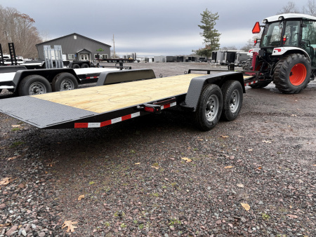 New 2026 Quality Trailers 18' 15K Skid Steer Equipment Trailer