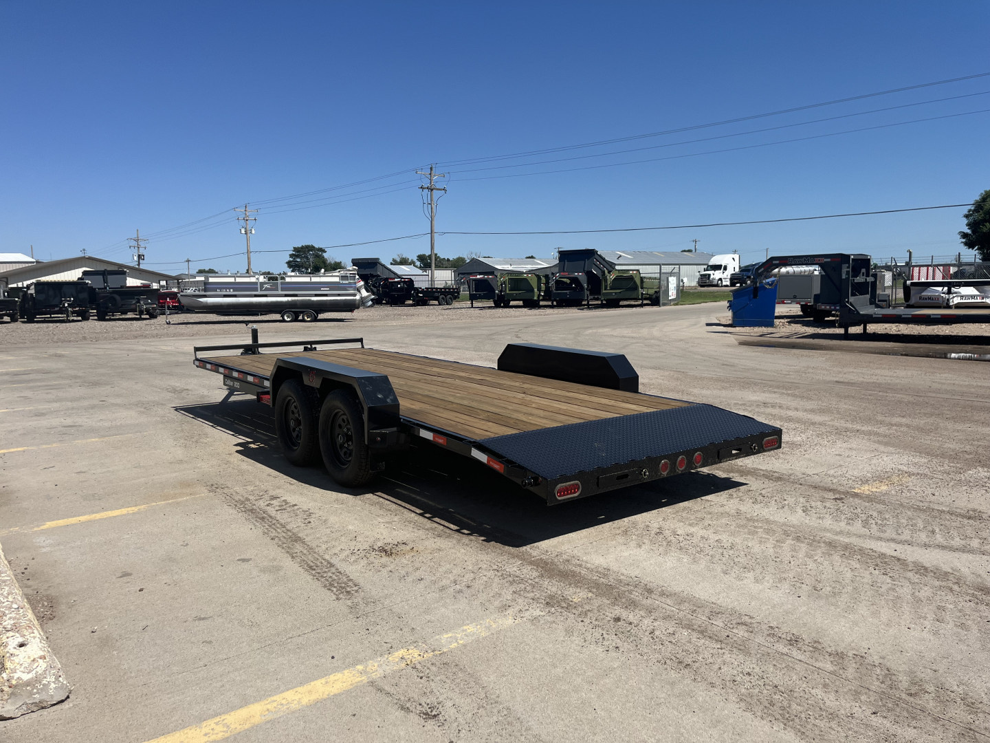 New 2025 Buckshot MFG Caliber 22' X 83" Car Hauler