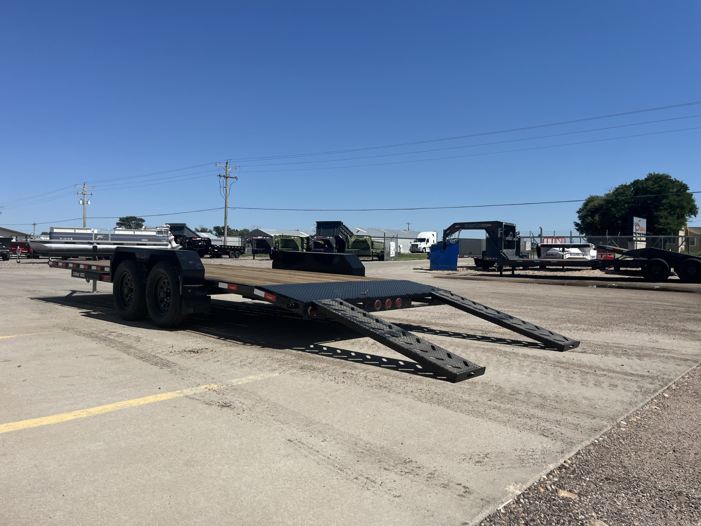 New 2025 Buckshot MFG Caliber 22' X 83" Car Hauler