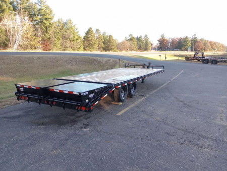 New 2026 PJ TRAILERS 102" x 24' F8 Deckover Trailer