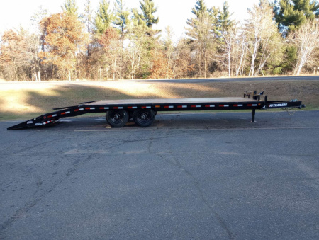New 2026 PJ TRAILERS 102" x 24' F8 Deckover Trailer