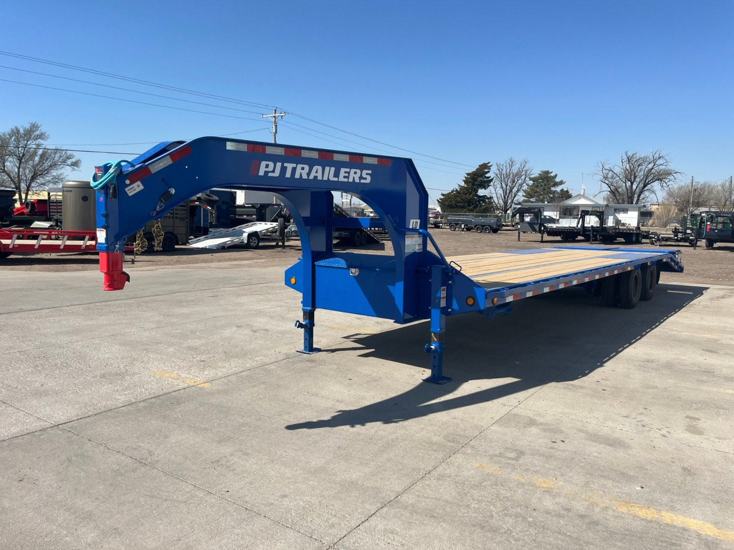 New 2026 PJ Trailers LD322 32' x 102" Flatbed Trailer