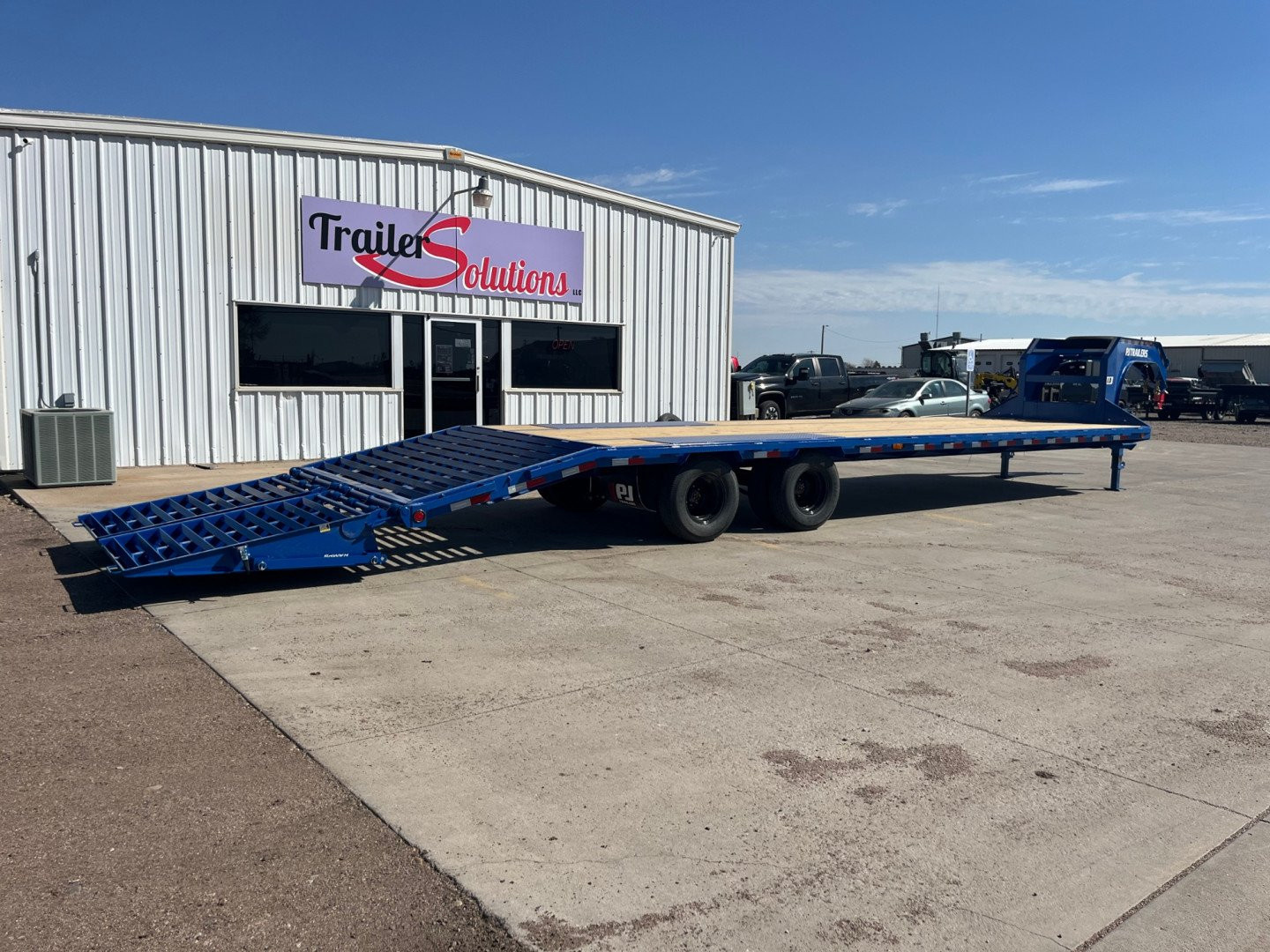 New 2026 PJ Trailers LD322 32' x 102" Flatbed Trailer