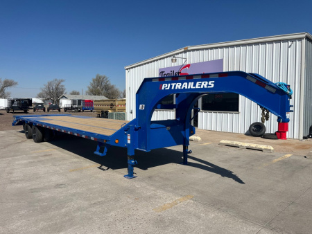 New 2026 PJ Trailers LD322 32' x 102  Flatbed Trailer