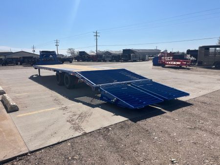 New 2026 PJ Trailers LD322 32' x 102" Flatbed Trailer