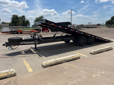 New 2026 PJ Trailers T8222 22' X 102" Tilt Trailer