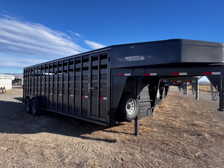 New 2026 Titan Trailer 24' Standard Stock Stock / Stock Combo Trailer