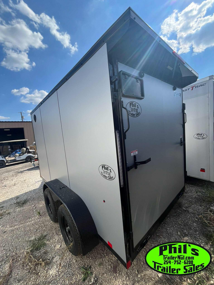 New 2026 Pace American 6X12 UPGRADED .080 EXTERIOR & REAR WING Cargo / Enclosed Trailer UPGRADED 7' INTERIOR HEIGHT