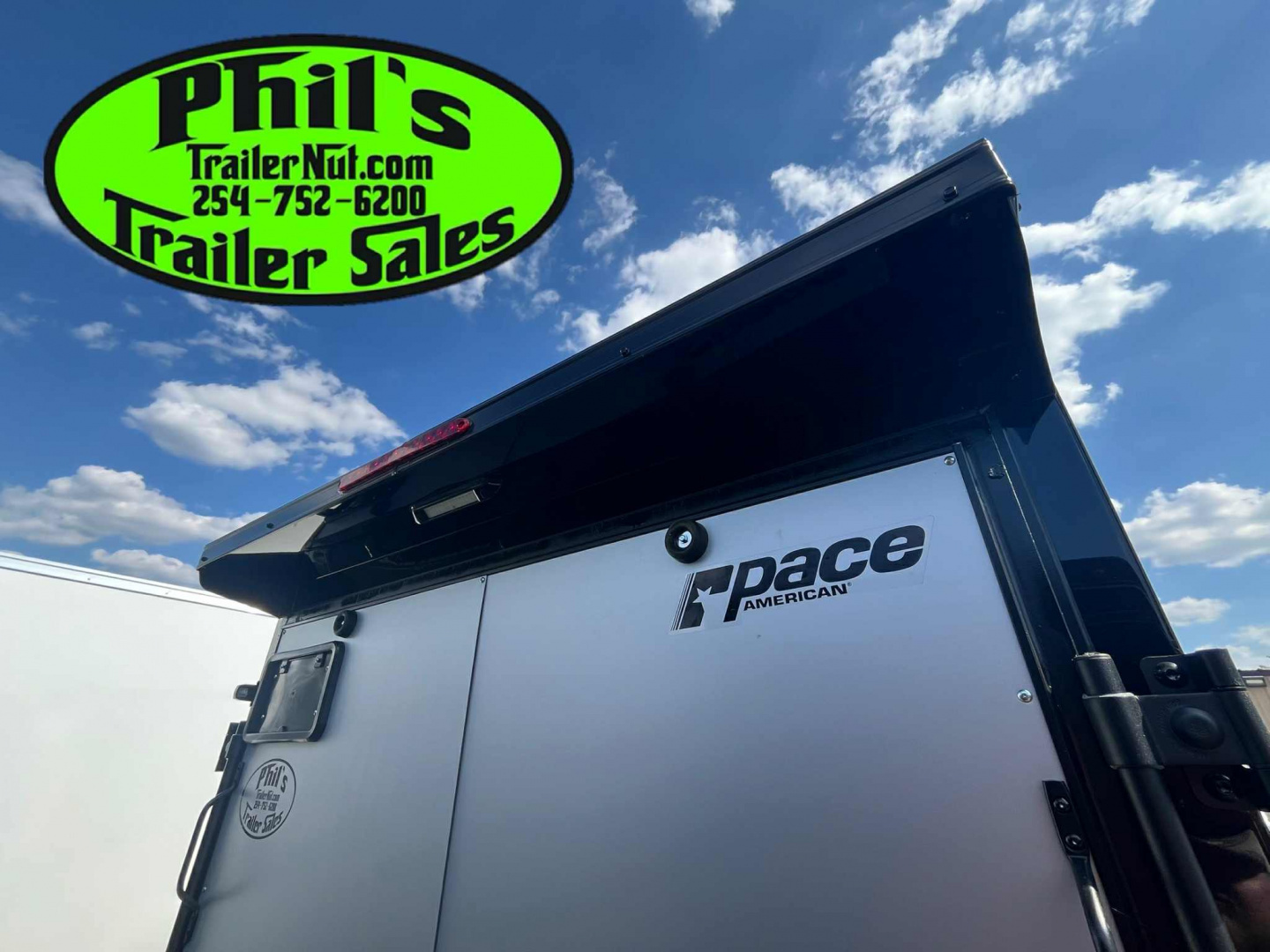 New 2026 Pace American 6X12 UPGRADED .080 EXTERIOR & REAR WING Cargo / Enclosed Trailer UPGRADED 7' INTERIOR HEIGHT