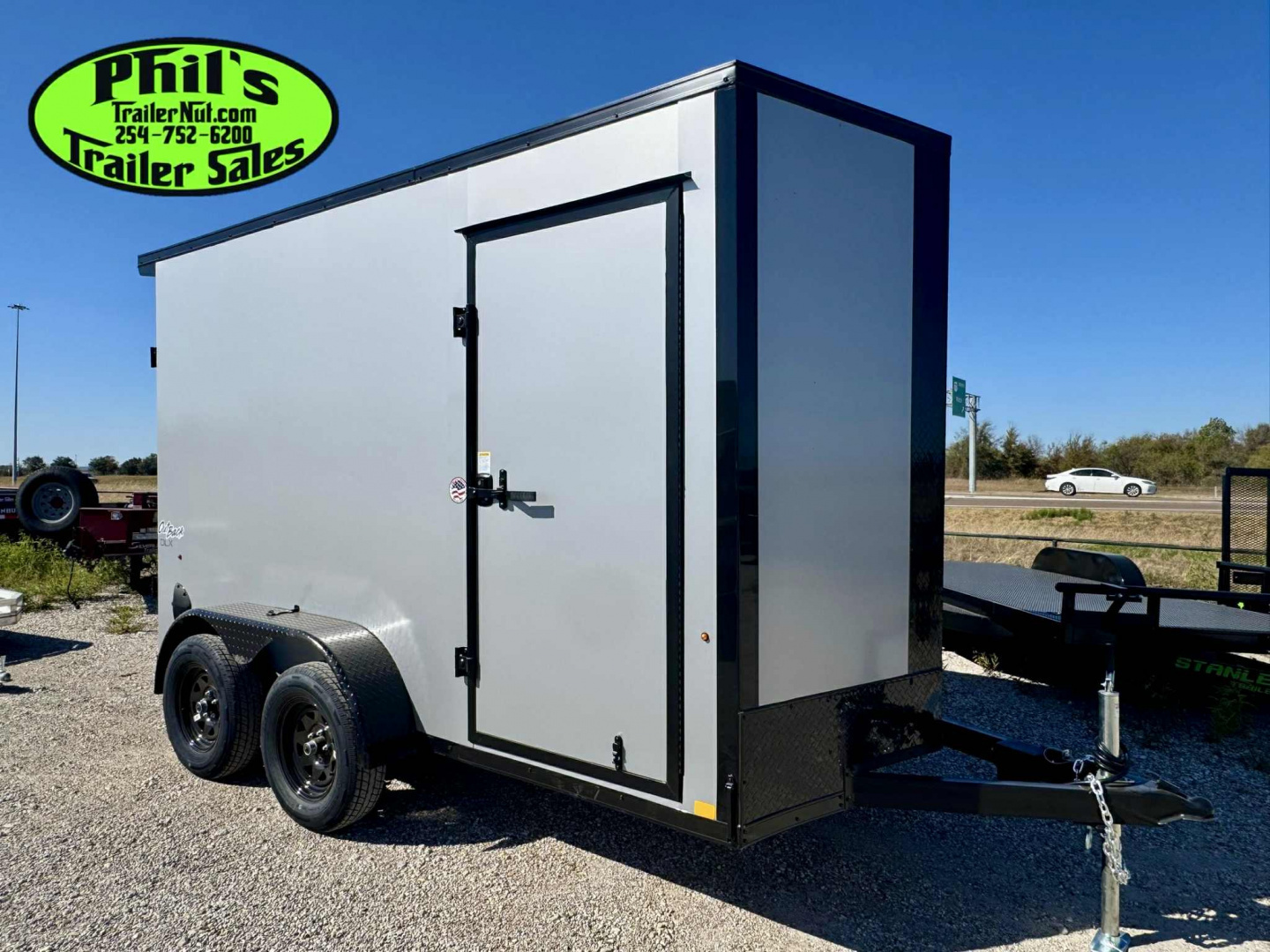 New 2026 Pace American 6X12 UPGRADED .080 EXTERIOR & REAR WING Cargo / Enclosed Trailer UPGRADED 7' INTERIOR HEIGHT