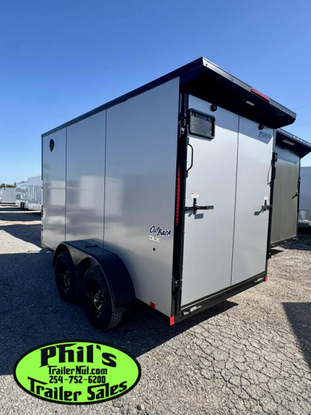 New 2026 Pace American 6X12 UPGRADED .080 EXTERIOR & REAR WING Cargo / Enclosed Trailer UPGRADED 7' INTERIOR HEIGHT