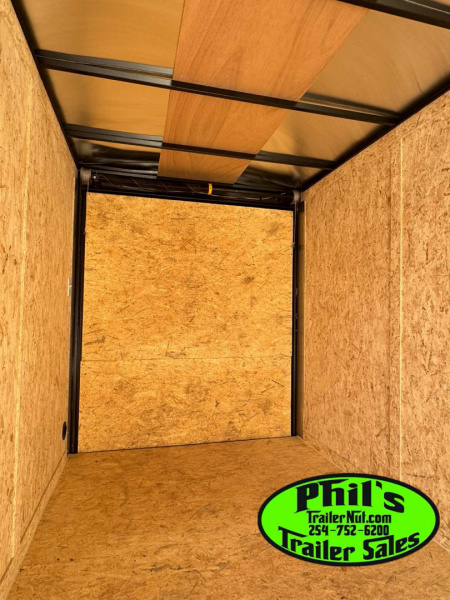 New 2026 Pace American 6X12 UPGRADED .080 EXTERIOR & REAR WING Cargo / Enclosed Trailer UPGRADED 7' INTERIOR HEIGHT