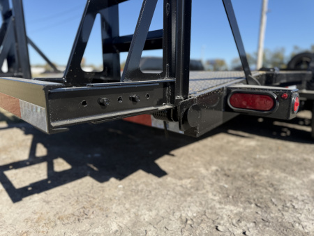 New 2026 Top Hat Trailers EH14-20x83 Equipment Trailer w/ Standup Ramps & 14 Ply Upg.