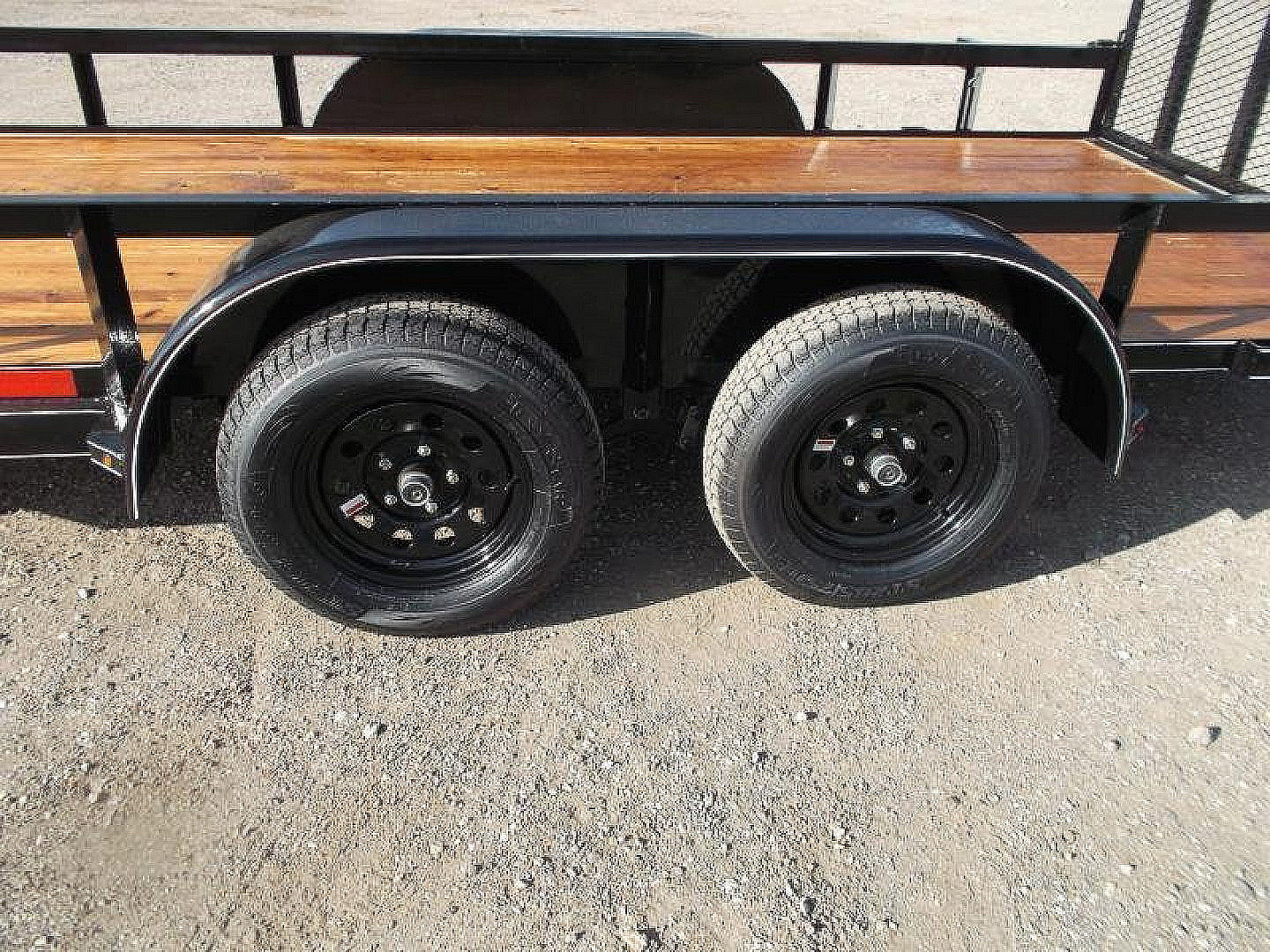 New 2026 J&C Trailers 83x14 Utility Trailer / Lowboy Trailer / 4ft Ramp Gate / Electric Brakes / 2" Bulldog Coupler