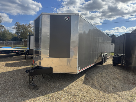 Used 2024 Diamond Cargo 8.5x34 Car-Hauler Cargo / Enclosed Trailer