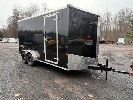 New 2026 Car Mate Trailers 7x16 7K 84  Interior Height Avalanche Cargo / Enclosed Trailer