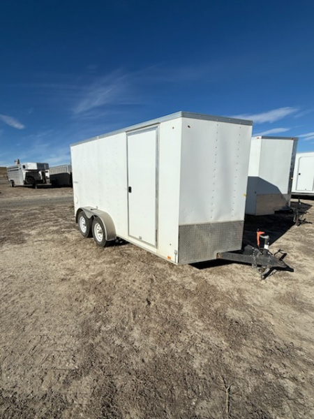 Used 2014 Look Trailers 14' Cargo / Enclosed Trailer