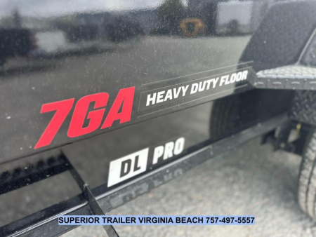 New 2026 PJ Trailers 7X14 DL 14K Dump Trailer w/ Hydraulic Jack Dump Trailer