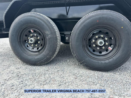 New 2026 PJ Trailers 7X14 DL 14K Dump Trailer w/ Hydraulic Jack Dump Trailer