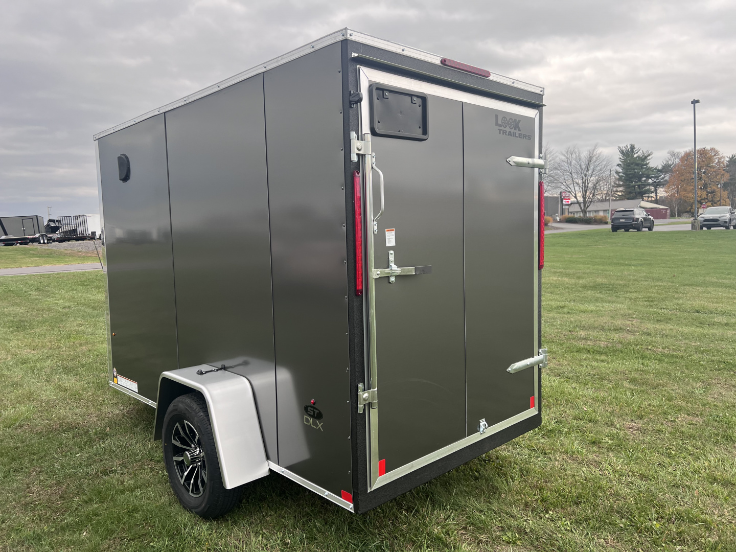 New 2026 Look Trailers 5x10 w/ Side Door ST DLX Cargo / Enclosed Trailer