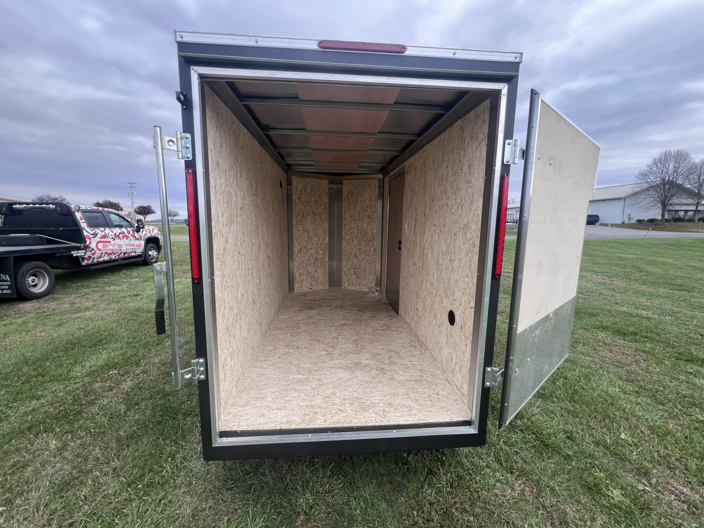 New 2026 Look Trailers 5x10 w/ Side Door ST DLX Cargo / Enclosed Trailer